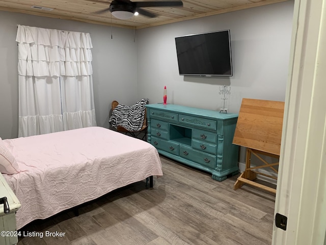 107 Clymene Rd, Cecilia, KY 42724 - bedroom featuring wood finished floors and wood ceiling