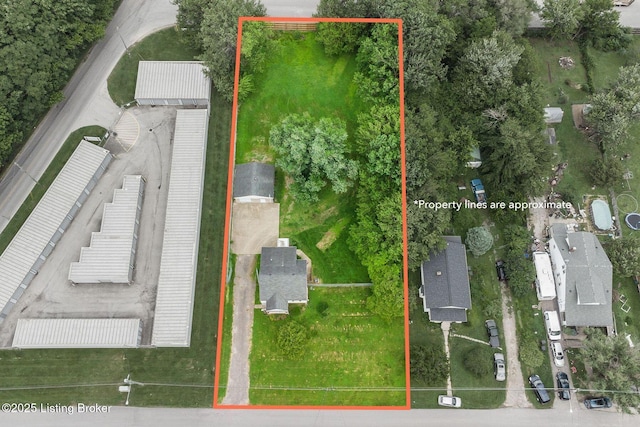 4309 Cavelle Ave, Louisville, KY 40213 - aerial overview of property's location featuring property boundaries highlighted