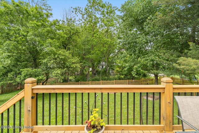 12115 Alpine Way, Goshen, KY 40026 - view of wooden deck