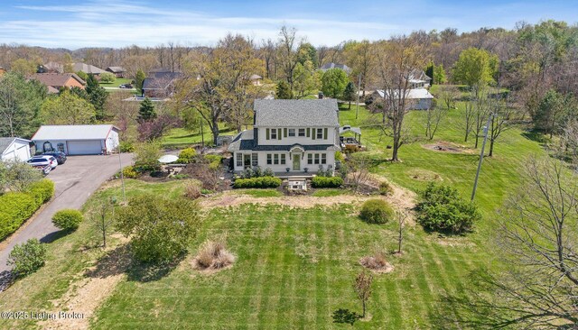 5971 State Road 62, Georgetown, IN 47122 - aerial view of property and surrounding area