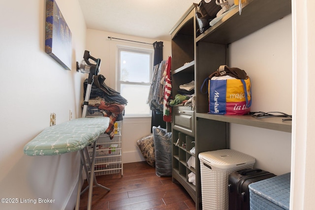 5971 State Road 62, Georgetown, IN 47122 - walk in closet with hardwood / wood-style floors