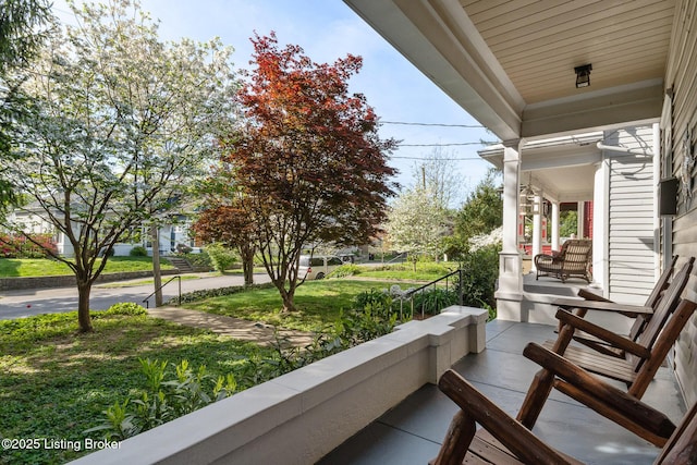 2023 Alta Ave, Louisville, KY 40205 - view of covered porch
