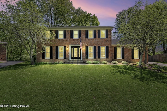 1312 Pollitt Ct, Louisville, KY 40223 - colonial house featuring brick siding
