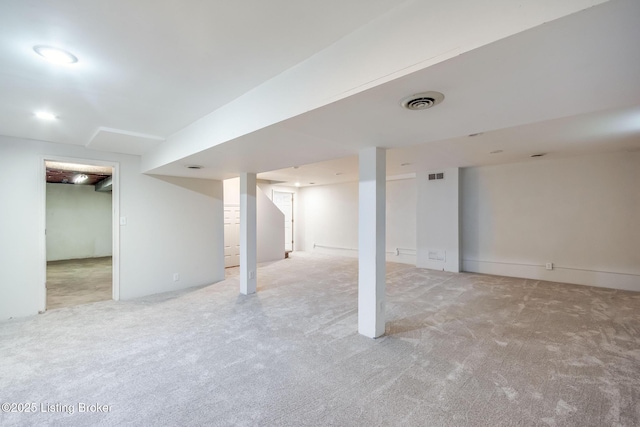 1312 Pollitt Ct, Louisville, KY 40223 - finished basement with light carpet