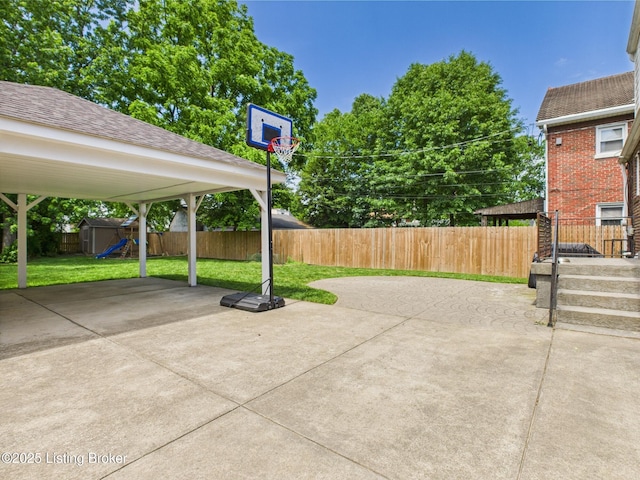 4932 Southern Pkwy, Louisville, KY 40214 - view of patio / terrace with a playground