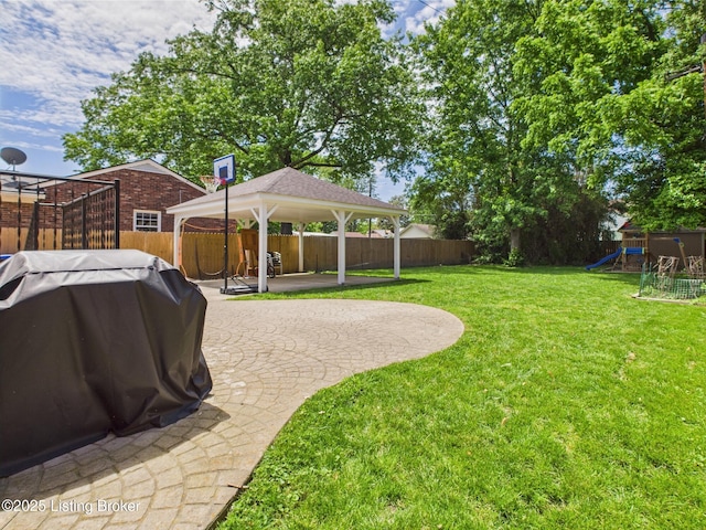 4932 Southern Pkwy, Louisville, KY 40214 - view of yard with a gazebo, a playground, and a patio