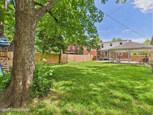4932 Southern Pkwy, Louisville, KY 40214 - view of yard with a gazebo and a patio area