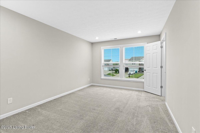 102 Limestone Ct, Shepherdsville, KY 40165 - unfurnished room with carpet flooring, baseboards, and recessed lighting