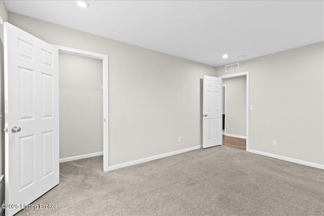 102 Limestone Ct, Shepherdsville, KY 40165 - unfurnished bedroom with carpet, recessed lighting, baseboards, and a closet