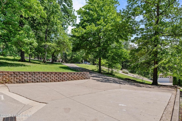 94 Tarnwood Dr, Brandenburg, KY 40108 - view of patio / terrace featuring view of wooded area