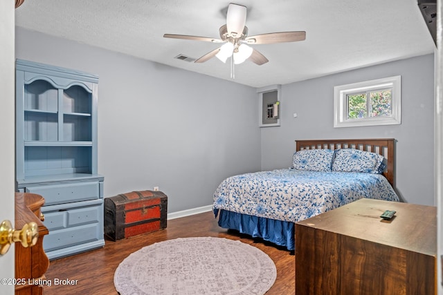 94 Tarnwood Dr, Brandenburg, KY 40108 - bedroom with wood finished floors, baseboards, and ceiling fan