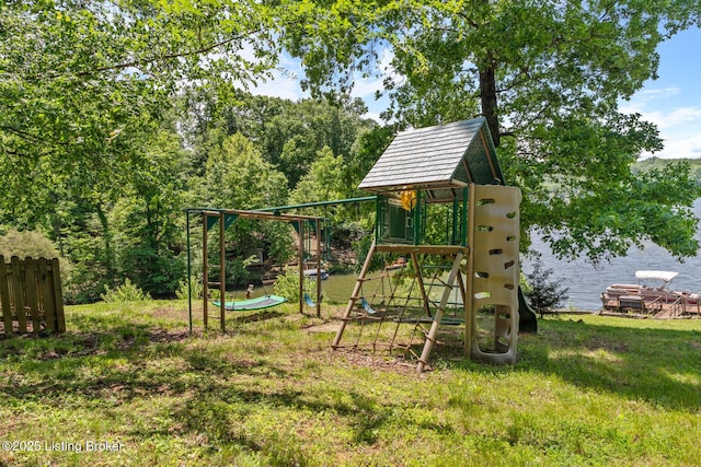 94 Tarnwood Dr, Brandenburg, KY 40108 - view of playground featuring a water view