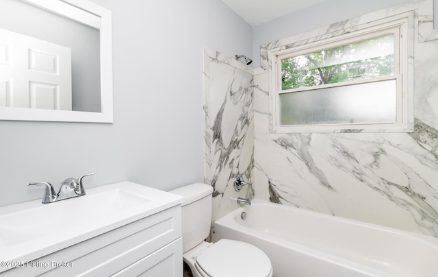 1057 Hillview Blvd, Shepherdsville, KY 40229 - bathroom with toilet, bathtub / shower combination, and vanity