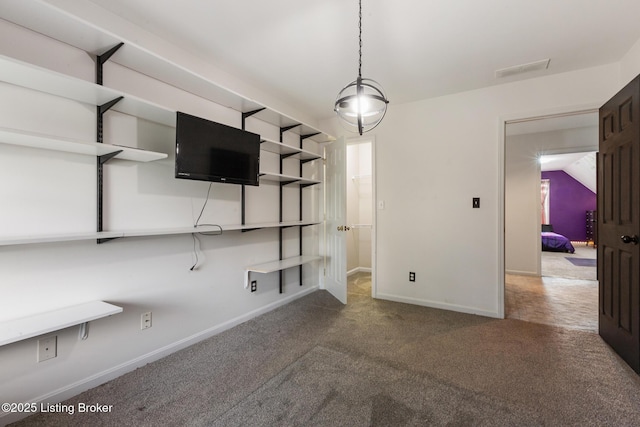 6820 Grandfield Rd, Louisville, KY 40258 - unfurnished living room featuring carpet floors and baseboards