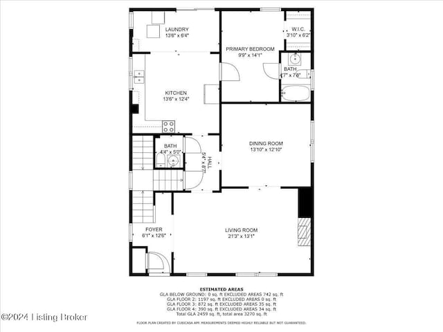 621 S 41st St, Louisville, KY 40211 - home floor plan
