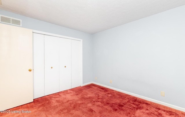 7212 Peppermill Ct, Louisville, KY 40228 - unfurnished bedroom featuring carpet flooring, a closet, and baseboards
