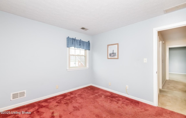 7212 Peppermill Ct, Louisville, KY 40228 - empty room with carpet floors, baseboards, and a textured ceiling