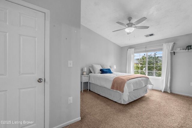 2603 Callery Pl Unit 301, Louisville, KY 40299 - carpeted bedroom featuring baseboards and ceiling fan