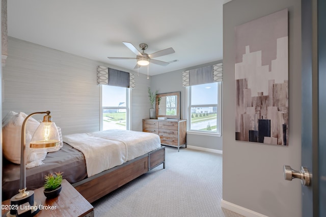 101 Exploration Unit 61A, Shelbyville, KY 40065 - carpeted bedroom with baseboards and a ceiling fan