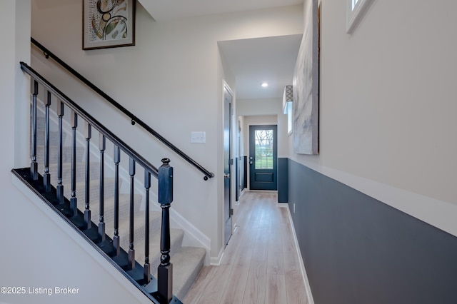 101 Exploration Unit 61A, Shelbyville, KY 40065 - stairway featuring wood finished floors and baseboards