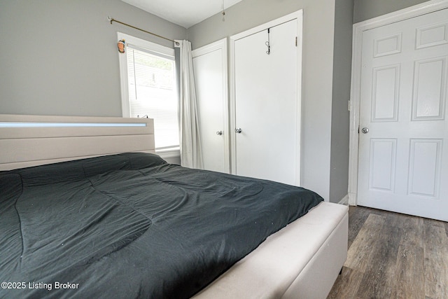 1225 Bicknell Ave, Louisville, KY 40215 - bedroom with wood finished floors and multiple closets