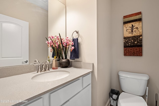18001 Teton Ridge Ct, Louisville, KY 40245 - half bath featuring vanity and toilet