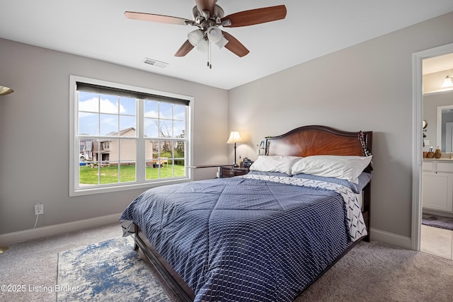 18001 Teton Ridge Ct, Louisville, KY 40245 - bedroom with carpet flooring, baseboards, and ensuite bath