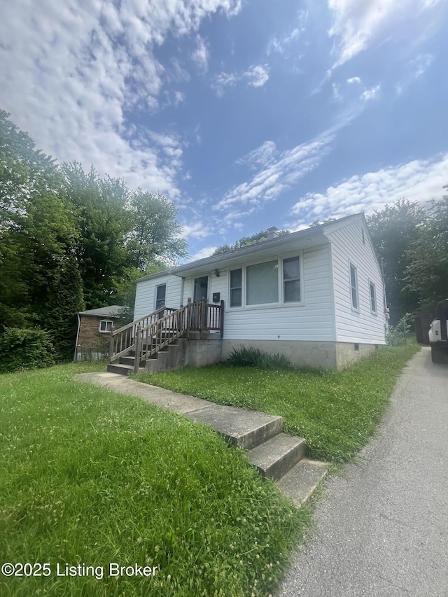 533 Lee Rd, Elizabethtown, KY 42701 - view of front of home with a front yard