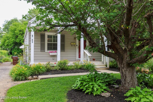 3521 Warner Ave, Louisville, KY 40207 - view of front of property featuring covered porch