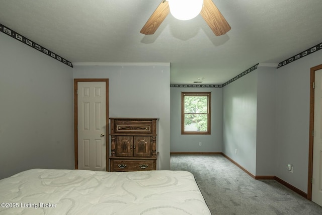 17 Bittersweet Pl, Brandenburg, KY 40108 - bedroom with carpet floors, baseboards, and a ceiling fan