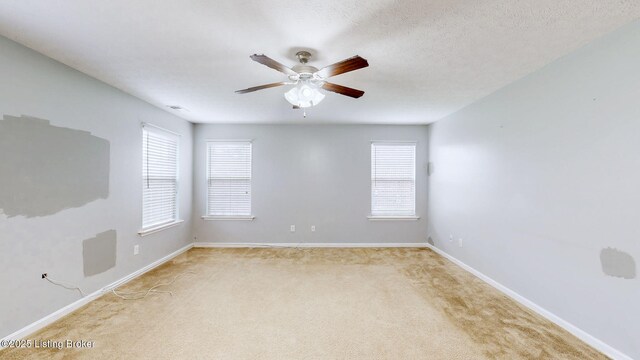 134 Wood Duck Ct, Shepherdsville, KY 40165 - unfurnished room featuring light colored carpet, ceiling fan, and baseboards