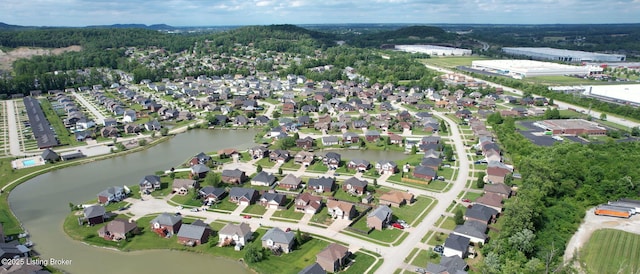 134 Wood Duck Ct, Shepherdsville, KY 40165 - aerial overview of property's location with a nearby body of water and nearby suburban area