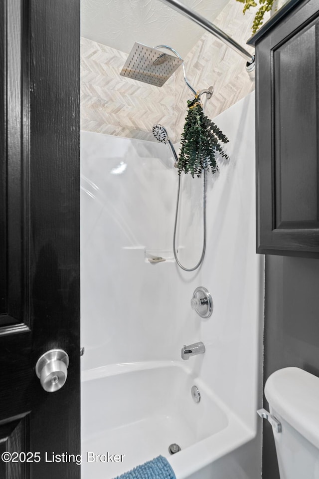 2327 Highgrove Rd, Coxs Creek, KY 40013 - full bathroom featuring tub / shower combination and toilet