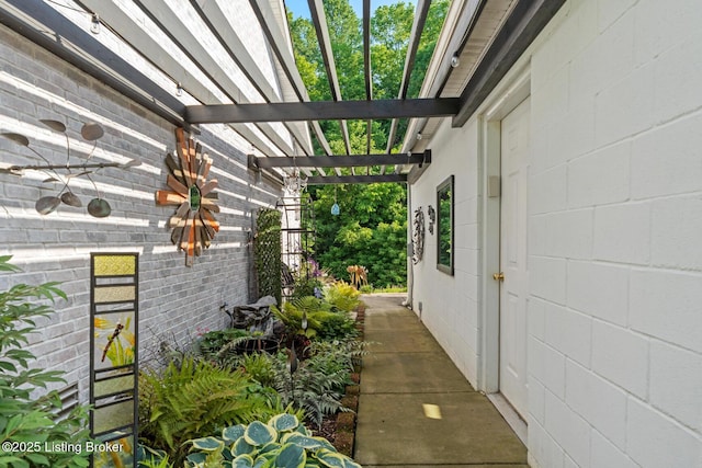 2327 Highgrove Rd, Coxs Creek, KY 40013 - view of property exterior with a pergola