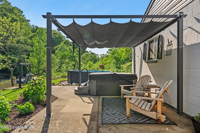 2327 Highgrove Rd, Coxs Creek, KY 40013 - view of patio / terrace with a swimming pool