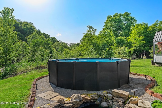 2327 Highgrove Rd, Coxs Creek, KY 40013 - swimming pool featuring a lawn