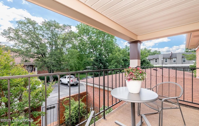 1508 Forest Park Rd, Louisville, KY 40223 - view of balcony