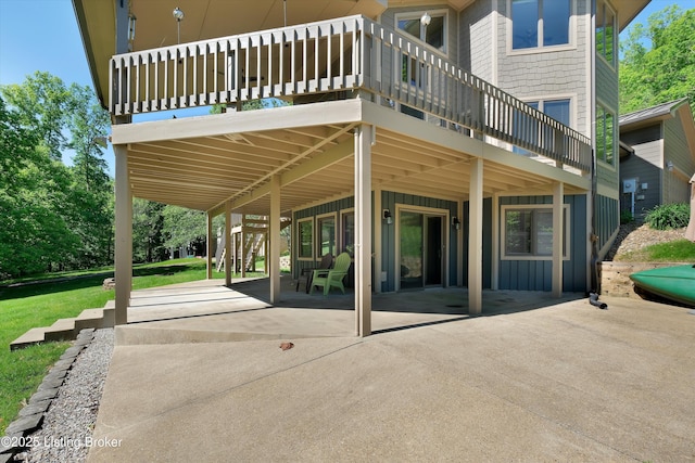 763 Lochober Rd, Leitchfield, KY 42754 - view of patio