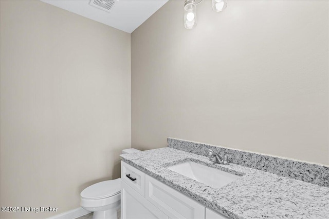 102 Kidd Ct, Lebanon Junction, KY 40150 - half bath with toilet, vanity, and baseboards