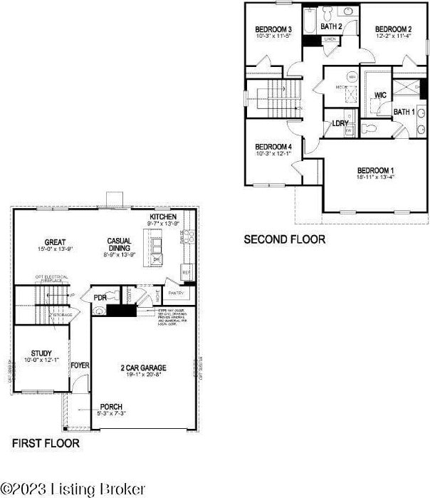 472 Zelcova Dr, Eminence, KY 40019 - floor plan / room layout