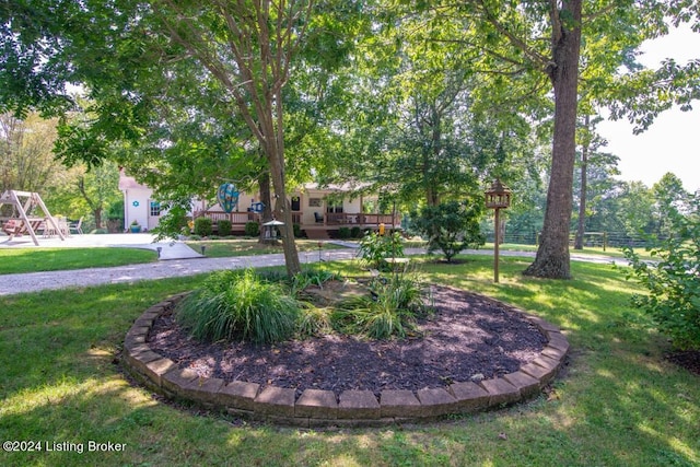 3297 E Gap Hill Rd, Cub Run, KY 42729 - view of grassy yard