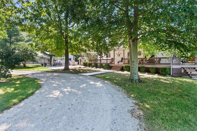 3297 E Gap Hill Rd, Cub Run, KY 42729 - view of property's community featuring a yard