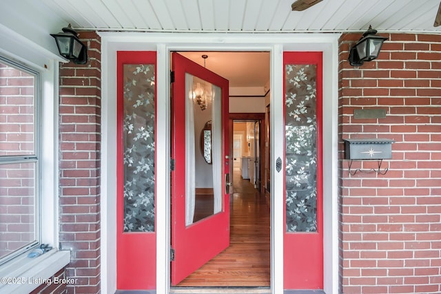 4714 Burkley Ave, Louisville, KY 40214 - view of exterior entry featuring brick siding