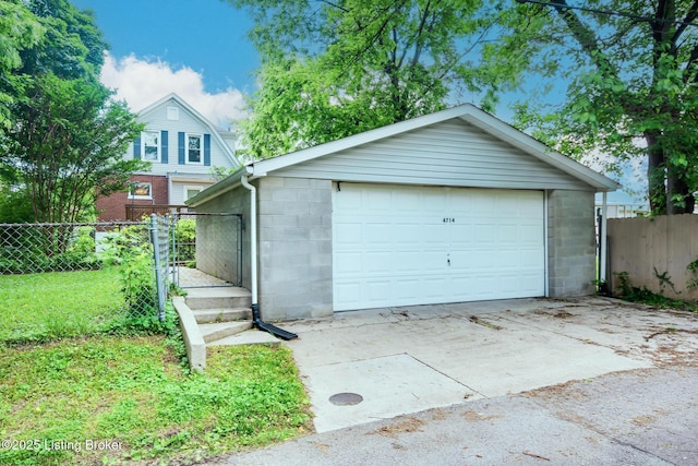 4714 Burkley Ave, Louisville, KY 40214 - view of detached garage