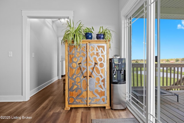 37 Lazy J Ln, Brandenburg, KY 40108 - detailed view of wood finished floors and baseboards