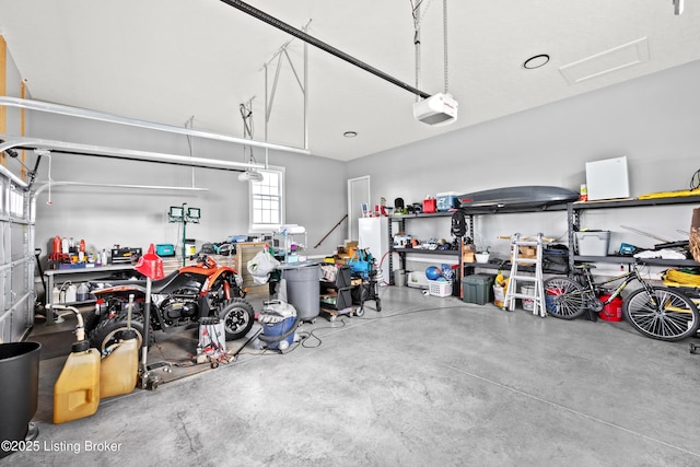 37 Lazy J Ln, Brandenburg, KY 40108 - garage with a garage door opener