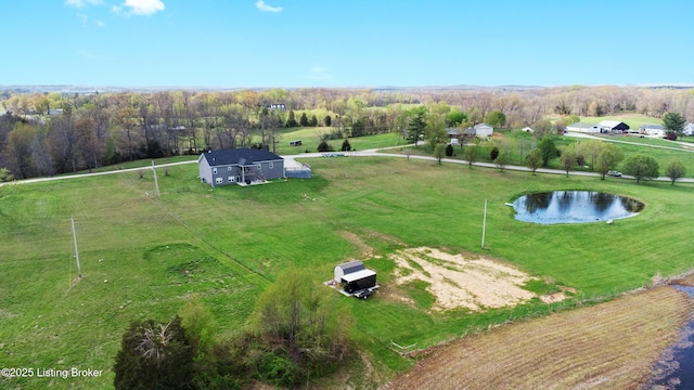 37 Lazy J Ln, Brandenburg, KY 40108 - overview of rural landscape featuring a large body of water