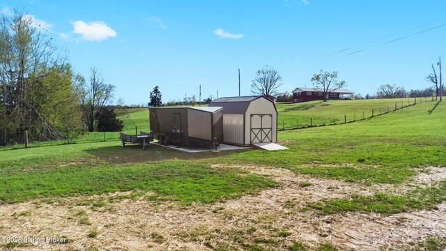 37 Lazy J Ln, Brandenburg, KY 40108 - view of yard with a rural view