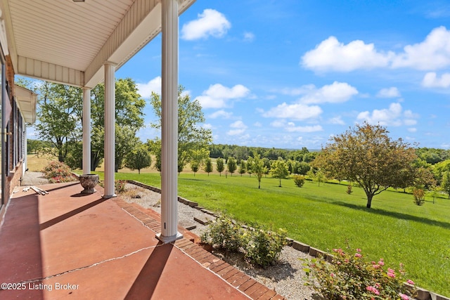 13429 Anneta Rd, Leitchfield, KY 42754 - view of patio / terrace