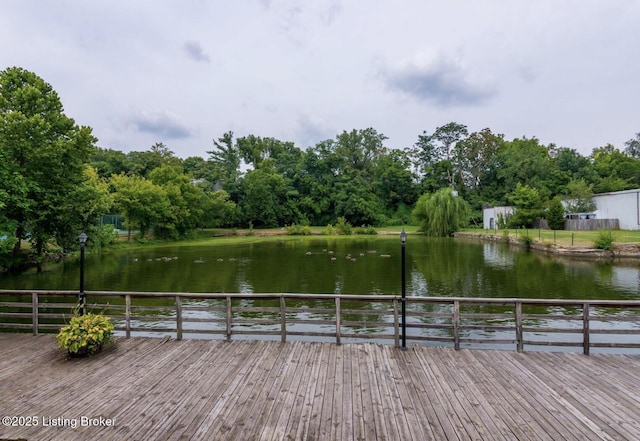 1815 Gardiner Ln Unit A9, Louisville, KY 40205 - dock with a water view